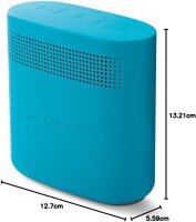 Bose SoundLink Color Bluetooth speaker II - Tragbaren Bluetooth-Lautsprecher (Wasserabweisend), Blau