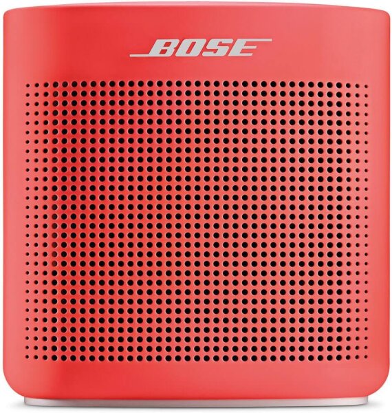 Bose SoundLink Color Bluetooth Speaker II - Tragbaren Bluetooth-Lautsprecher (Wasserabweisend), Rot