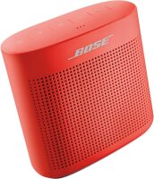 Bose SoundLink Color Bluetooth Speaker II - Tragbaren Bluetooth-Lautsprecher (Wasserabweisend), Rot