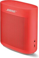 Bose SoundLink Color Bluetooth Speaker II - Tragbaren Bluetooth-Lautsprecher (Wasserabweisend), Rot