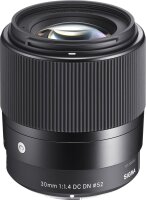 Sigma 30mm F1,4 DC DN Contemporary Objektiv für Sony-E Objektivbajonett Für Sony-E-Objektivbajonett