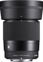 Sigma 30mm F1,4 DC DN Contemporary Objektiv für Sony-E Objektivbajonett Für Sony-E-Objektivbajonett