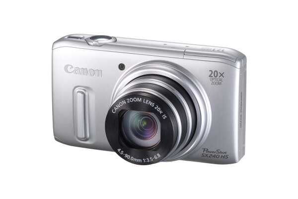Canon PowerShot SX240 HS 1/2.3" Kompaktkamera 12,1 MP CMOS 4000 x 3000 Pixel Silber