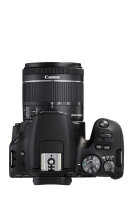 Canon EOS 200D + EF-S 18-55mm 4.0-5.6 IS STM SLR-Kamera-Set 24,2 MP CMOS 6000 x 4000 Pixel Schwarz