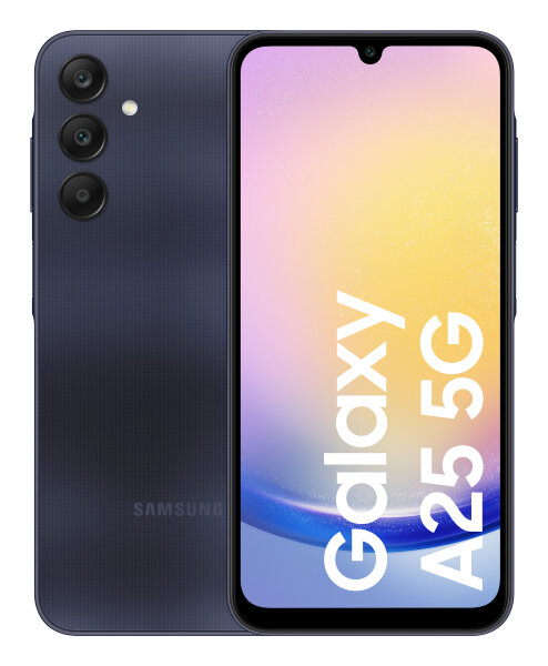 Samsung Galaxy A25 5G SM-A256B 16,5 cm (6.5") Dual-SIM Android 14 USB Typ-C 8 GB 256 GB 5000 mAh Schwarz, Blau