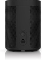 Sonos One Smart Speaker, schwarz – Intelligenter WLAN Lautsprecher mit Alexa Sprachsteuerung, Google Assistant & AirPlay – Multiroom Speaker für unbegrenztes Musikstreaming
