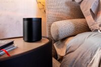 Sonos One Smart Speaker, schwarz – Intelligenter WLAN Lautsprecher mit Alexa Sprachsteuerung, Google Assistant & AirPlay – Multiroom Speaker für unbegrenztes Musikstreaming