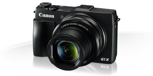 Canon PowerShot G1 X Mark II 1.5" Kompaktkamera 13,1 MP CMOS 4352 x 2904 Pixel Schwarz