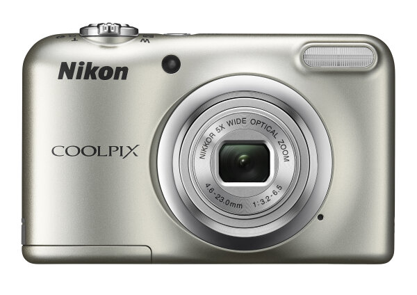 Nikon COOLPIX A10 1/2.3" Kompaktkamera 16,1 MP CCD 4608 x 3456 Pixel Silber