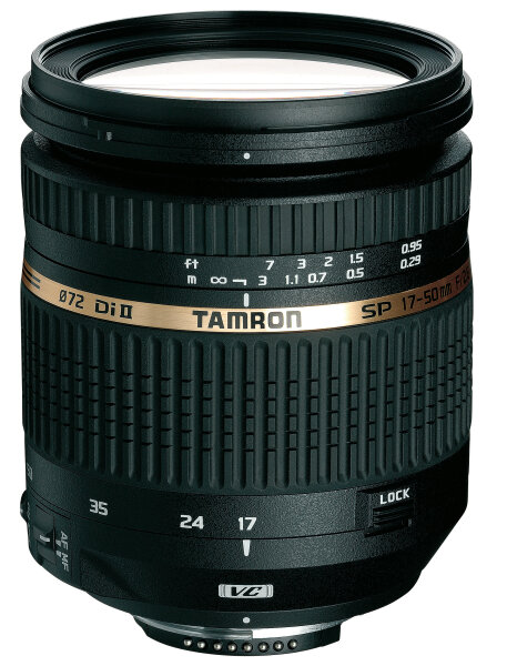 Tamron SP AF17-50mm F/2.8 XR Di II VC SLR Standard zoom lens Black