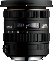 Sigma 10-20 mm F3,5 EX DC HSM-Objektiv (82 mm Filtergewinde, für Nikon Objektivbajonett) für Nikon Single