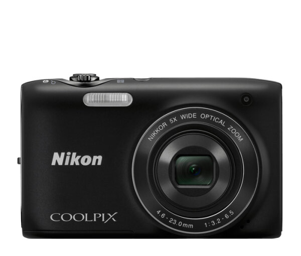 Nikon COOLPIX S3100 1/2.3" Kompaktkamera 14 MP CCD 4320 x 3240 Pixel Schwarz