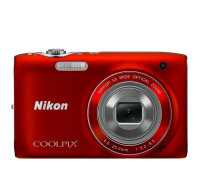 Nikon COOLPIX S3100 1/2.3" Kompaktkamera 14 MP CCD 4320 x 3240 Pixel Rot