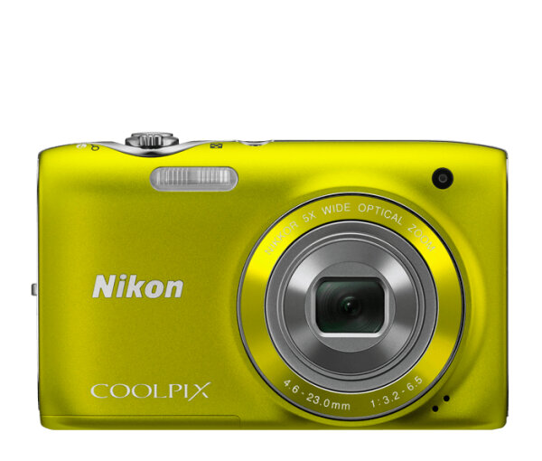 Nikon COOLPIX S3100 1/2.3" Kompaktkamera 14 MP CCD 4320 x 3240 Pixel Gelb