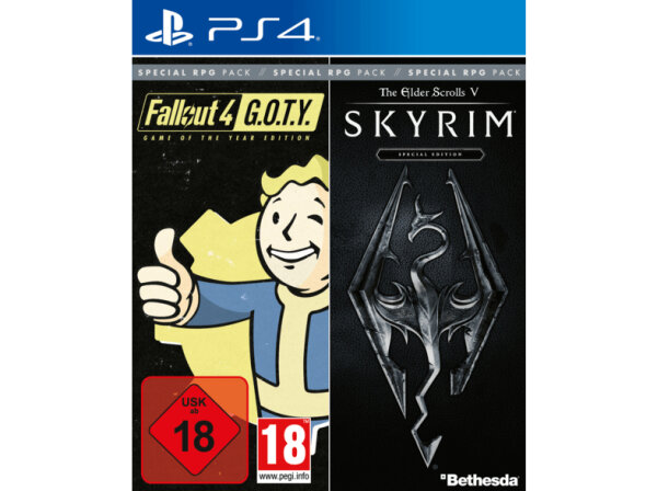 GAME Fallout 4: GOTY + The Elder Scrolls V: Skyrim, PS4 PlayStation 4
