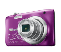 Nikon COOLPIX A100 1/2.3" Compact camera 20.1 MP CCD 5152 x 3864 pixels Purple, White