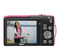 Nikon COOLPIX S3300 1/2.3" Kompaktkamera 16 MP CCD 4608 x 3456 Pixel Pink