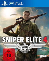 Rebellion Sniper Elite 4 : Italia Standard Deutsch, Englisch, Spanisch, Französisch, Italienisch, Japanisch, Polnisch, Portugiesisch, Russisch, Tschechisch PlayStation 4