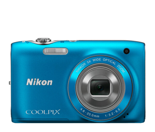 Nikon COOLPIX S3100 1/2.3" Kompaktkamera 14 MP CCD 4320 x 3240 Pixel Blau