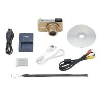 Canon PowerShot SX210 IS 1/2.3" Kompaktkamera 14,1 MP CCD 4320 x 3240 Pixel Gold