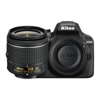 Nikon D3400 + 18-55mm VR + 8GB SD SLR-Kamera-Set 24,2 MP...