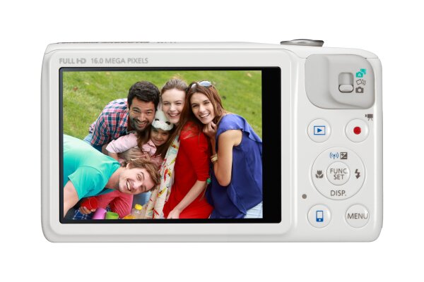 Canon PowerShot SX600 HS 1/2.3" Kompaktkamera 16 MP CMOS 4608 x 3456 Pixel Weiß