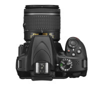 Nikon D3400 + 18-55mm VR + 8GB SD SLR-Kamera-Set 24,2 MP CMOS 6000 x 4000 Pixel