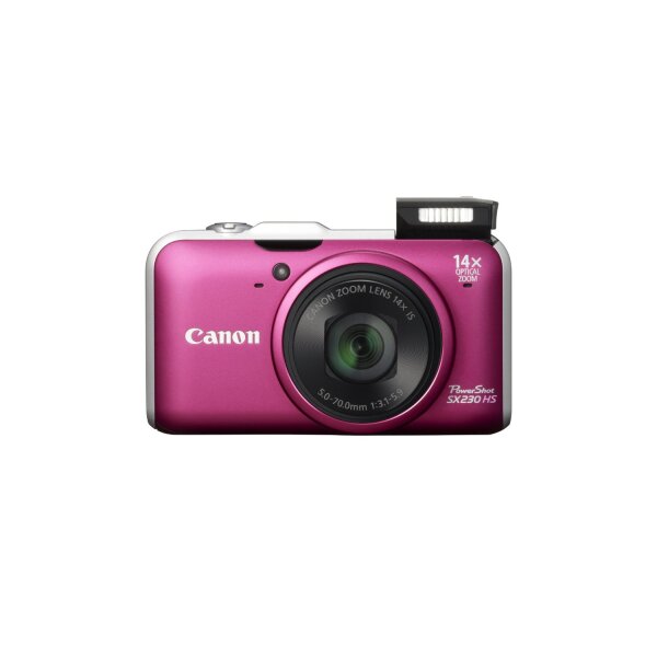 Canon PowerShot SX230 HS 1/2.3" Kompaktkamera 12,1 MP CMOS 4000 x 3000 Pixel Pink