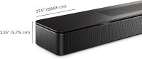 Bose Smart Soundbar 600 Dolby Atmos mit Alexa, Bluetooth-Verbindung – schwarz