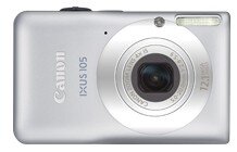Canon IXUS 105 1/2.3" Kompaktkamera 12,1 MP CCD 4000 x 3000 Pixel Silber