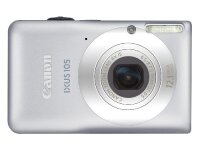 Canon IXUS 105 1/2.3" Kompaktkamera 12,1 MP CCD 4000 x 3000 Pixel Silber