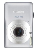 Canon IXUS 105 1/2.3" Kompaktkamera 12,1 MP CCD 4000 x 3000 Pixel Silber