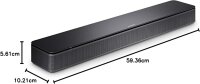 Bose TV Speaker – kompakte Soundbar mit Bluetooth-Verbindung, Black