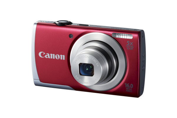 Canon PowerShot A2500 1/2.3" Kompaktkamera 16 MP CCD 4608 x 3456 Pixel Rot