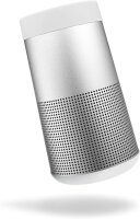 Bose SoundLink Revolve, tragbarer Bluetooth - Lautsprecher (mit kabellosem 360°-Surround-Sound), Silber grau Lautsprecher