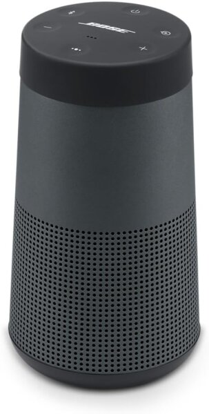 Bose SoundLink Revolve, tragbarer Bluetooth - Lautsprecher (mit kabellosem 360°-Surround-Sound), Schwarz schwarz Lautsprecher