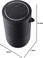 Bose Portable Smart Speaker - mit integrierter Alexa-Sprachsteuerung, in Schwarz